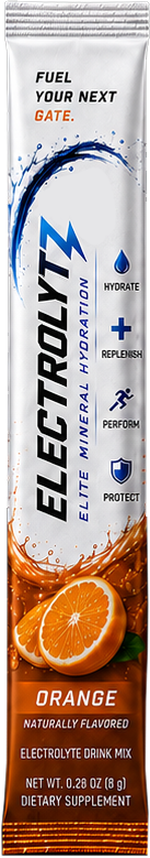 Orange electrolyte stick